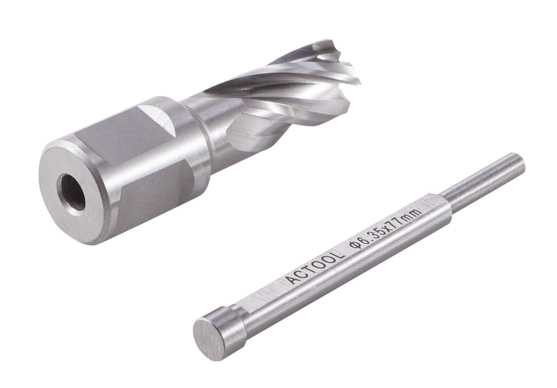 ACTOOL 9/16" Diameter Ã— 1" Depth of Cut HSS ANNULAR Cutter with 3/4'' Weldon Shank - Image 4